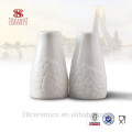 Especias de cerámica Salt Shaker, Hot New porcelana Salt and Pepper Shakers